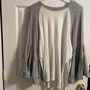 free people baseball tee